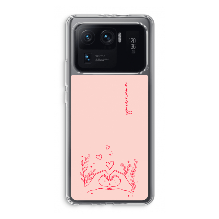 Love is in the air: Xiaomi Mi 11 Ultra Transparant Hoesje