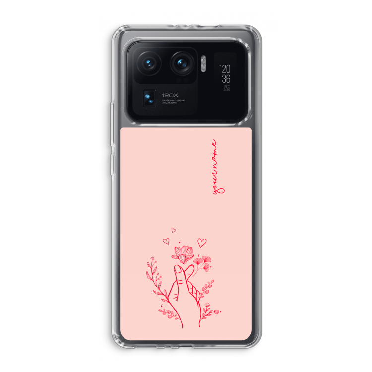 Giving Flowers: Xiaomi Mi 11 Ultra Transparant Hoesje