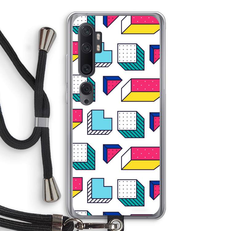 8-bit N°7: Xiaomi Mi Note 10 Transparant Hoesje met koord