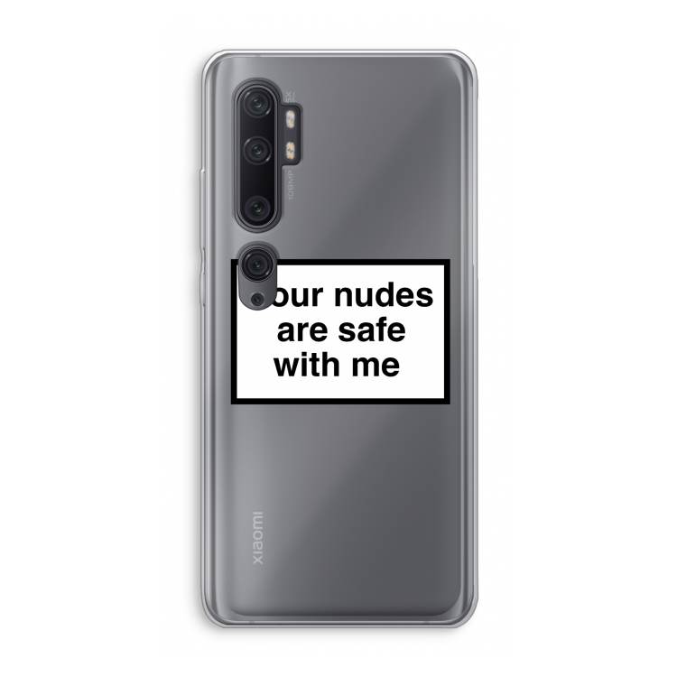 Safe with me: Xiaomi Mi Note 10 Pro Transparant Hoesje