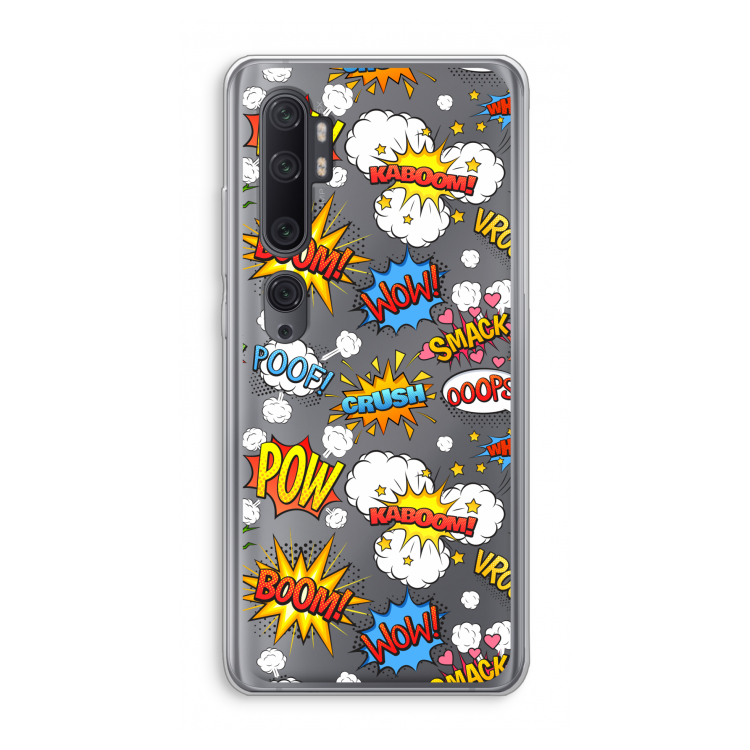 Pow Smack: Xiaomi Mi Note 10 Pro Transparant Hoesje