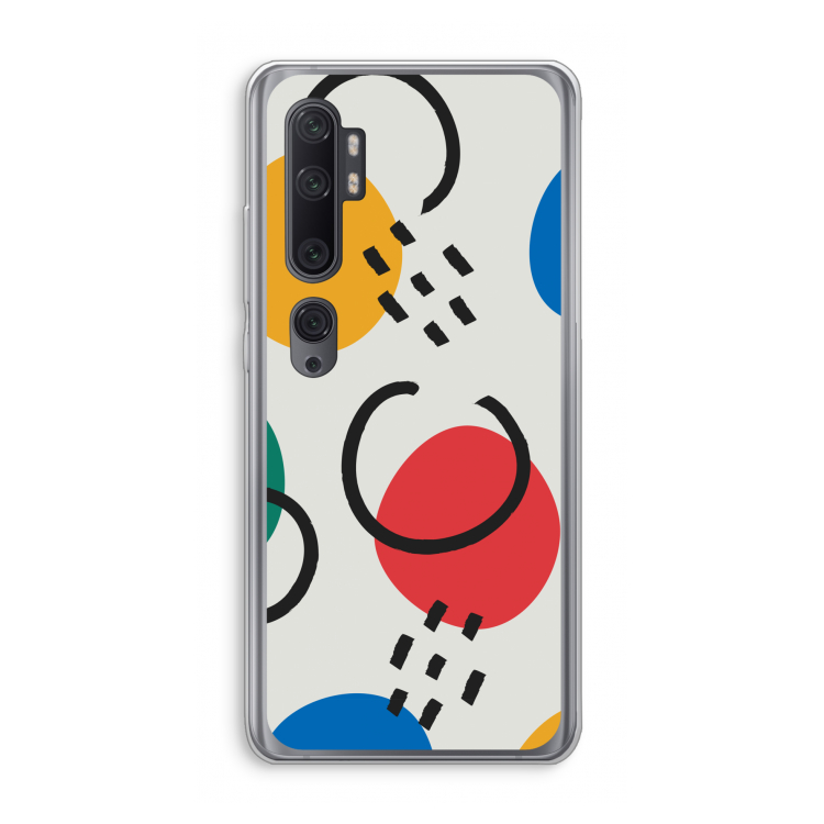 Illustratieve pop 3: Xiaomi Mi Note 10 Pro Transparant Hoesje