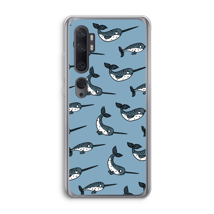 Narwhal: Xiaomi Mi Note 10 Pro Transparant Hoesje
