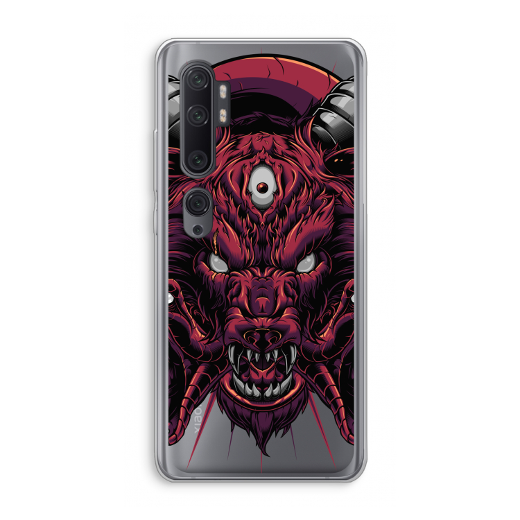 Hell Hound and Serpents: Xiaomi Mi Note 10 Pro Transparant Hoesje