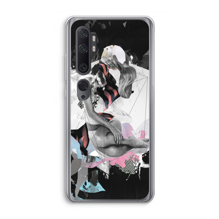Camouflage de sommeil: Xiaomi Mi Note 10 Pro Transparant Hoesje