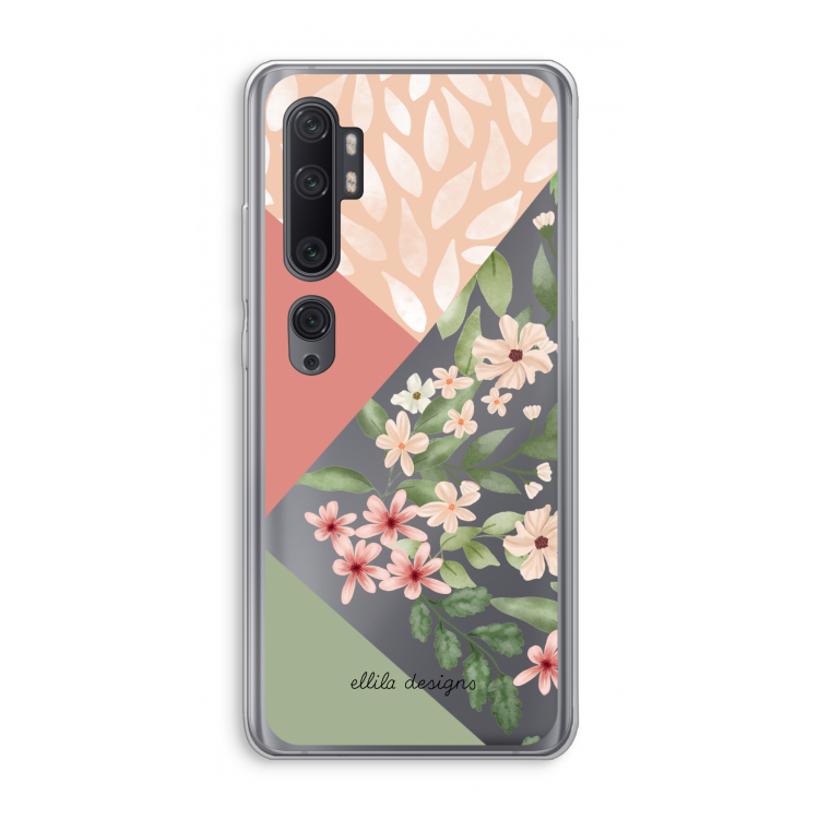 Sweet heaven geometrics: Xiaomi Mi Note 10 Pro Transparant Hoesje