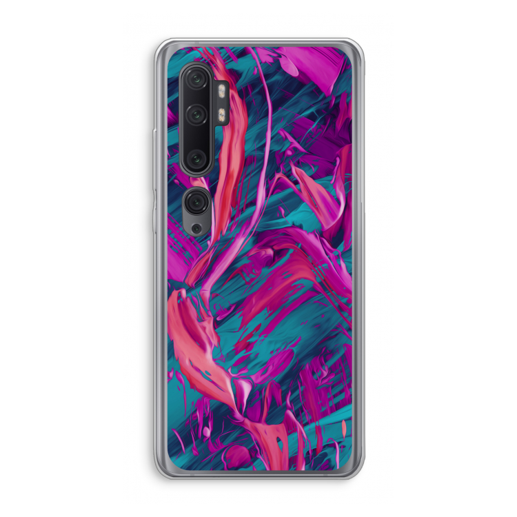Pink Clouds: Xiaomi Mi Note 10 Pro Transparant Hoesje