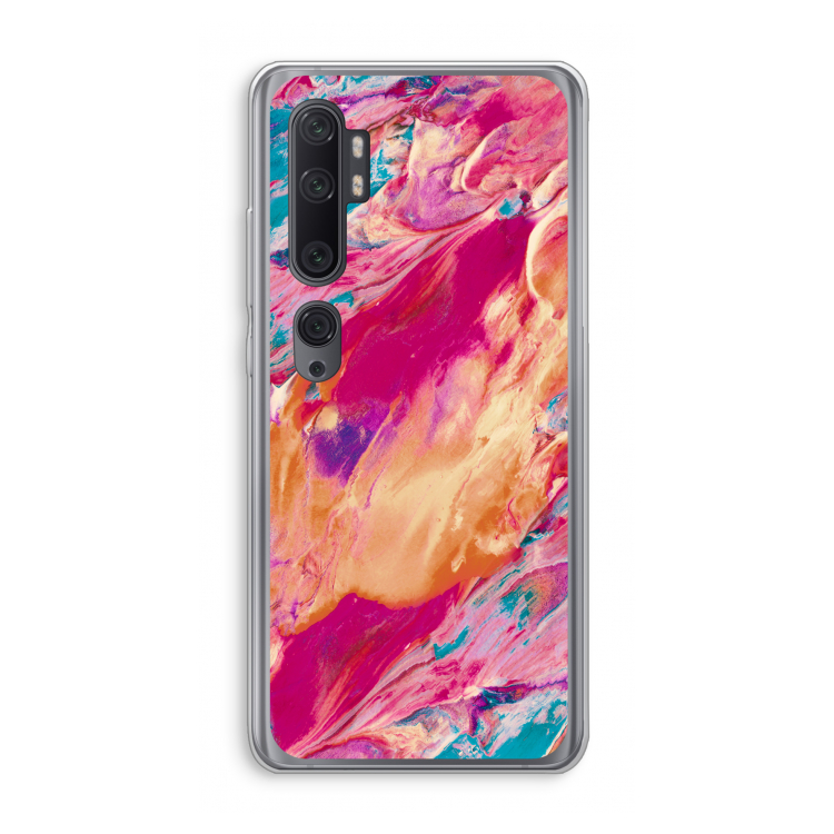 Pastel Echoes: Xiaomi Mi Note 10 Pro Transparant Hoesje
