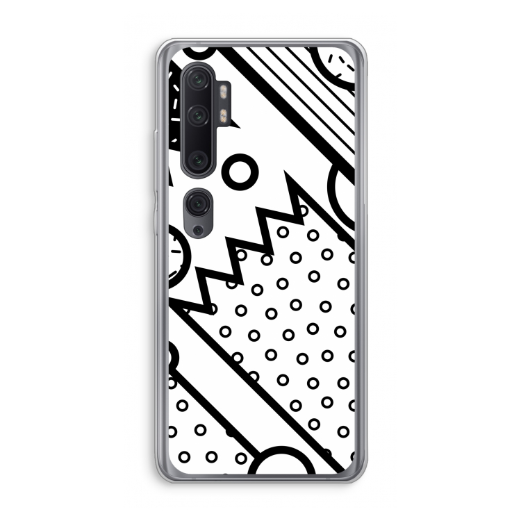 Pop Art #4: Xiaomi Mi Note 10 Pro Transparant Hoesje