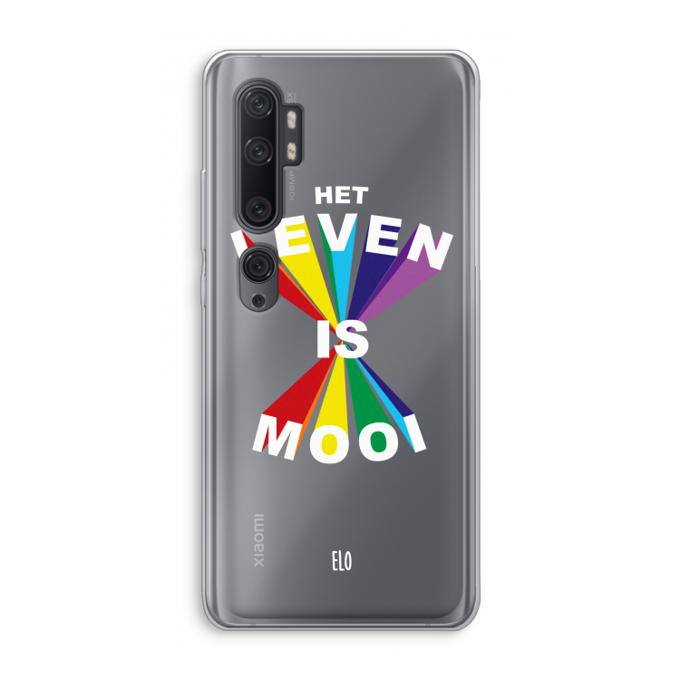 Het Leven Is Mooi: Xiaomi Mi Note 10 Pro Transparant Hoesje