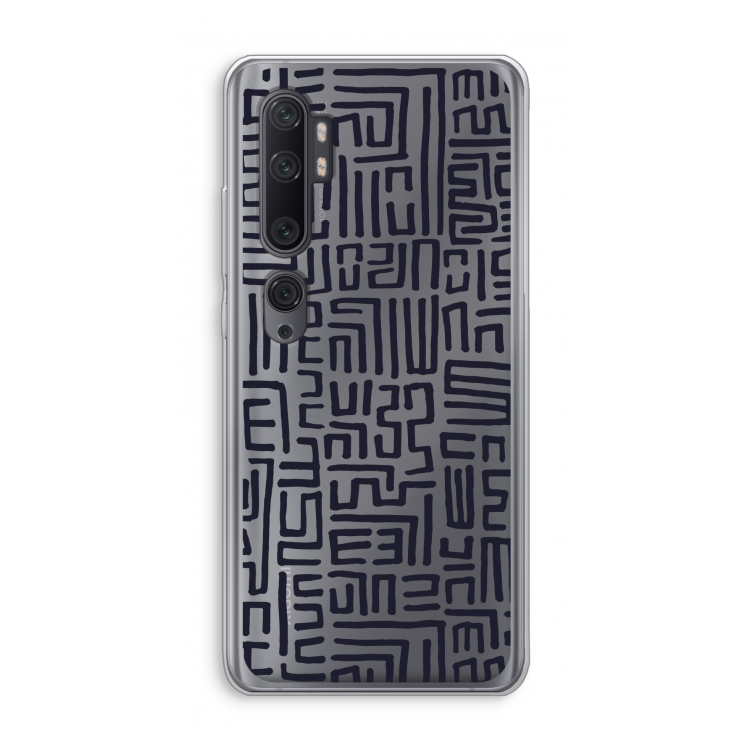 Moroccan Print: Xiaomi Mi Note 10 Pro Transparant Hoesje
