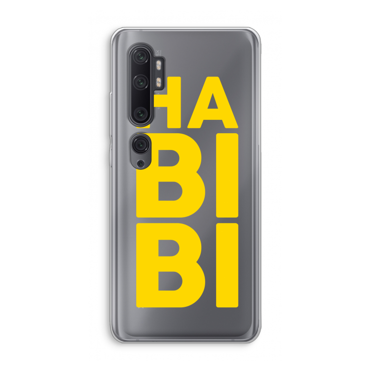 Habibi Blue: Xiaomi Mi Note 10 Pro Transparant Hoesje