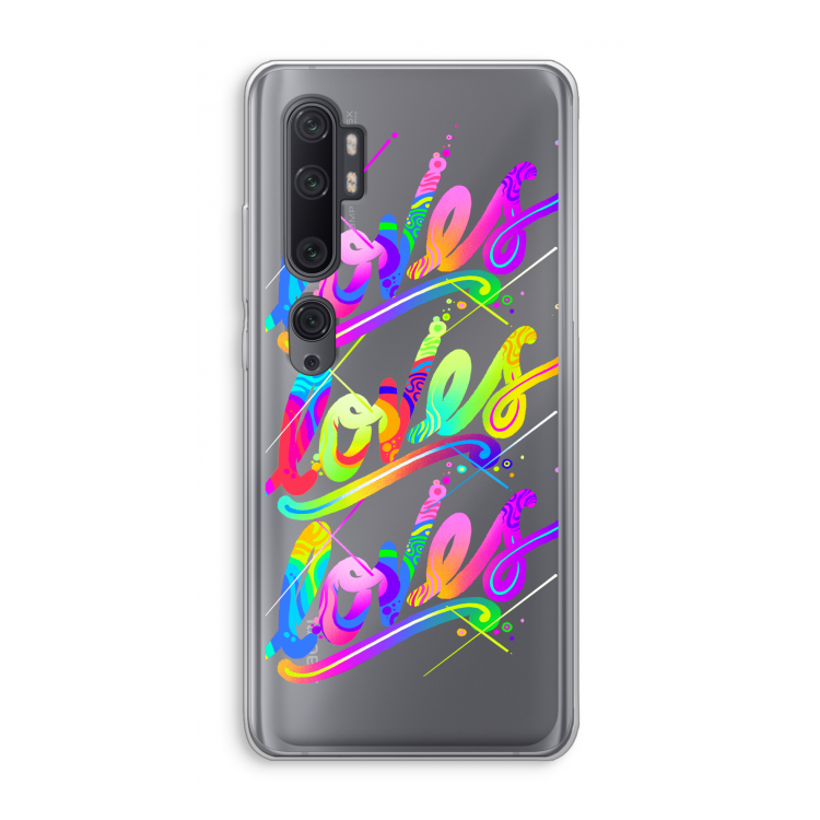 Loves: Xiaomi Mi Note 10 Pro Transparant Hoesje