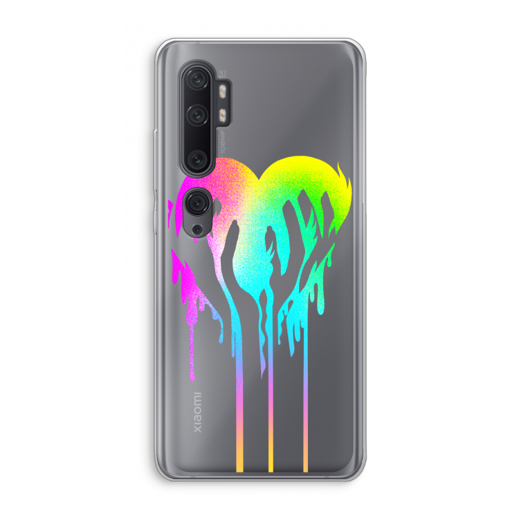 Hold My Heart: Xiaomi Mi Note 10 Pro Transparant Hoesje