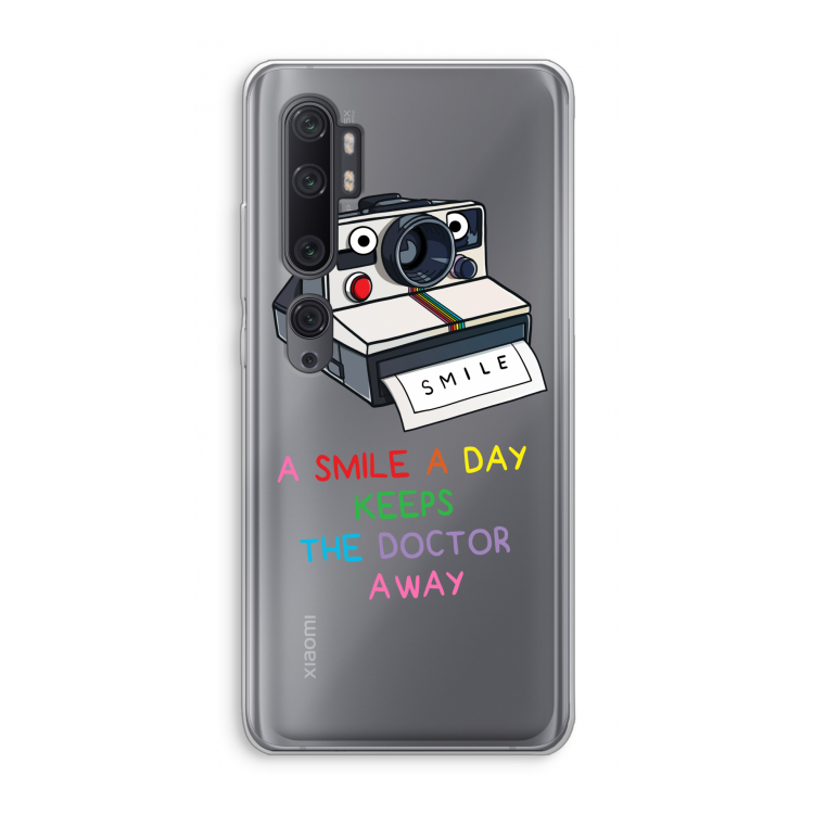 Smile: Xiaomi Mi Note 10 Pro Transparant Hoesje