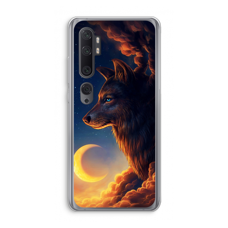 Night Guardian: Xiaomi Mi Note 10 Pro Transparant Hoesje
