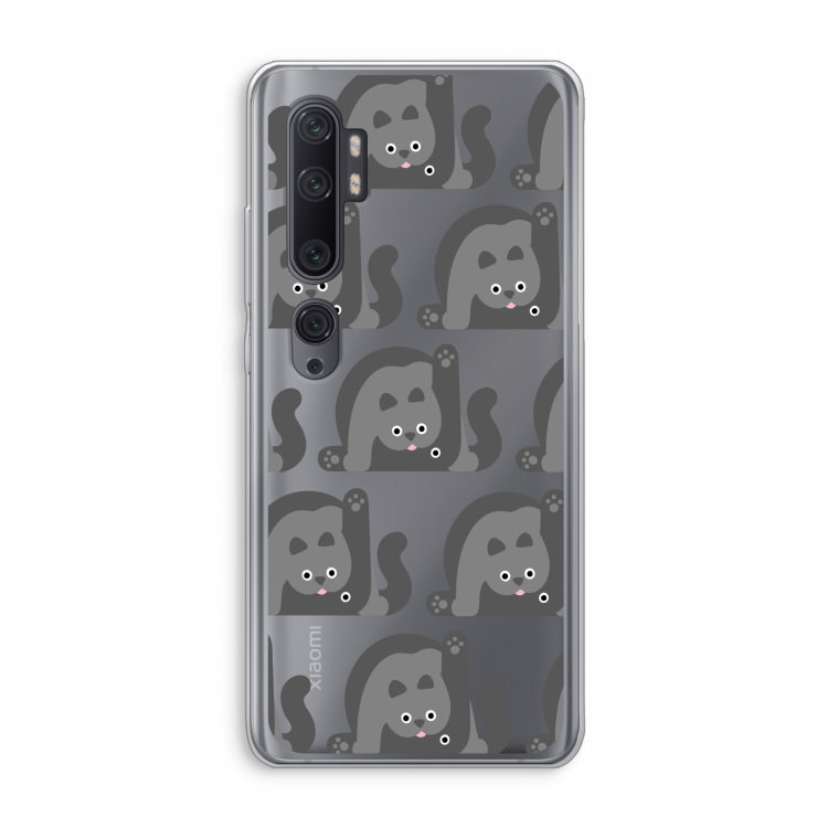 Cats: Xiaomi Mi Note 10 Pro Transparant Hoesje