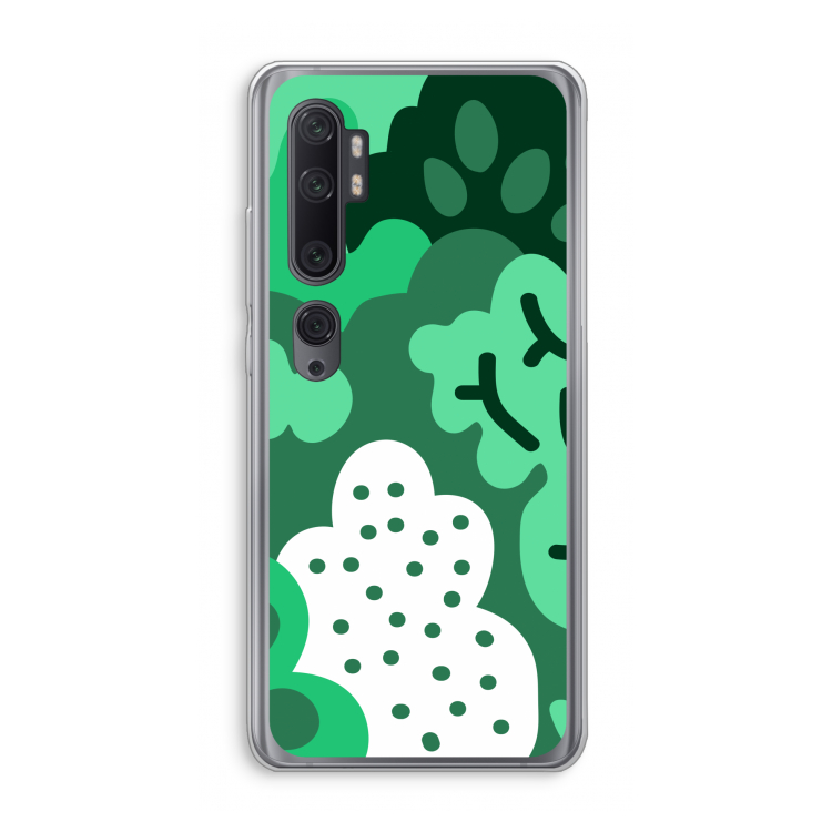 Bushes: Xiaomi Mi Note 10 Pro Transparant Hoesje