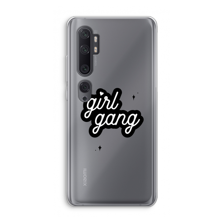 Girl Gang: Xiaomi Mi Note 10 Pro Transparant Hoesje