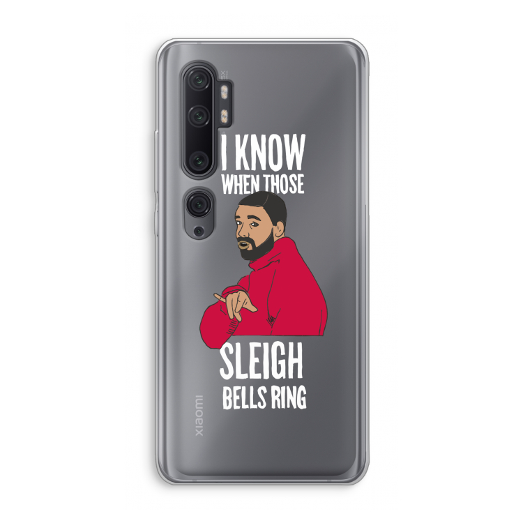 Sleigh Bells Ring: Xiaomi Mi Note 10 Pro Transparant Hoesje