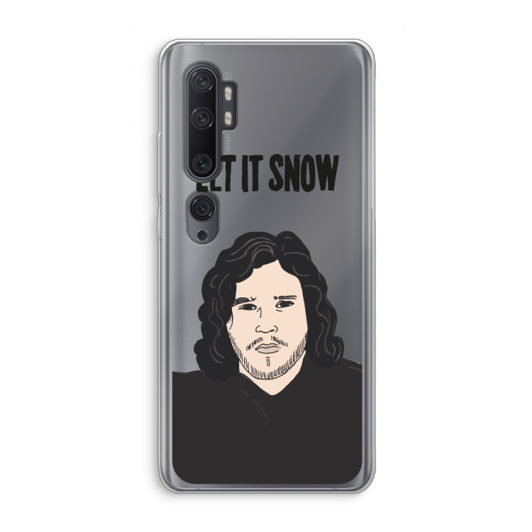 Let It Snow: Xiaomi Mi Note 10 Pro Transparant Hoesje