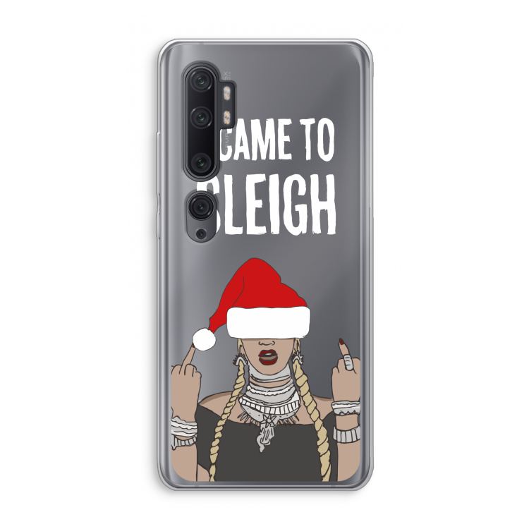 Came To Sleigh: Xiaomi Mi Note 10 Pro Transparant Hoesje