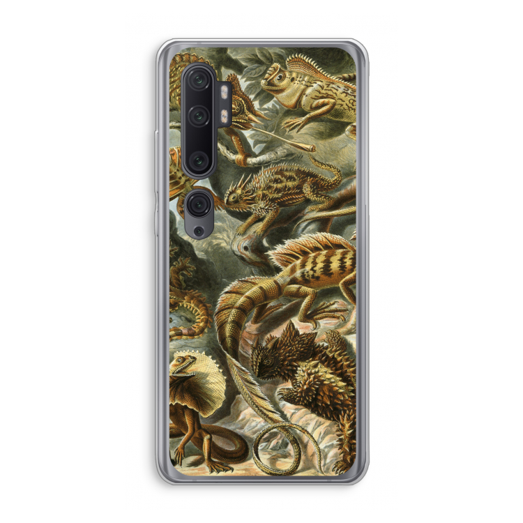 Haeckel Lacertilia: Xiaomi Mi Note 10 Pro Transparant Hoesje