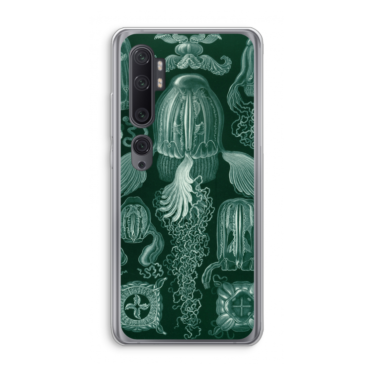 Haeckel Cubomedusae: Xiaomi Mi Note 10 Pro Transparant Hoesje
