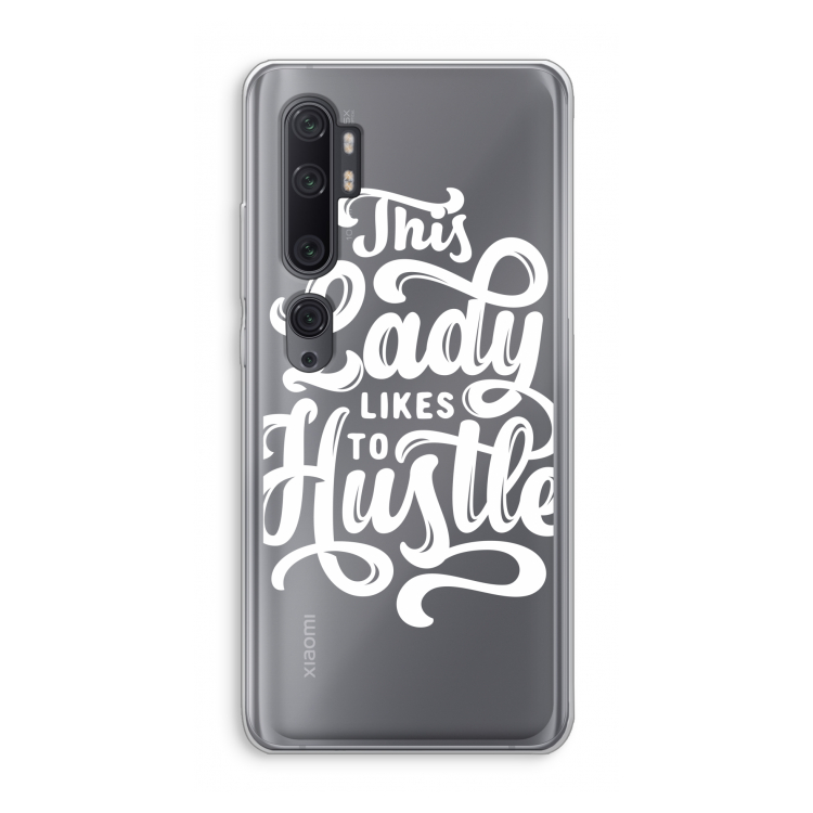 Hustle Lady: Xiaomi Mi Note 10 Pro Transparant Hoesje