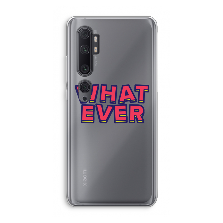 Whatever: Xiaomi Mi Note 10 Pro Transparant Hoesje