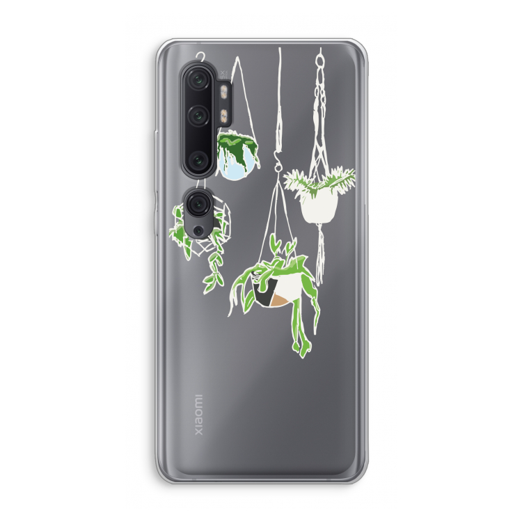 Hang In There: Xiaomi Mi Note 10 Pro Transparant Hoesje