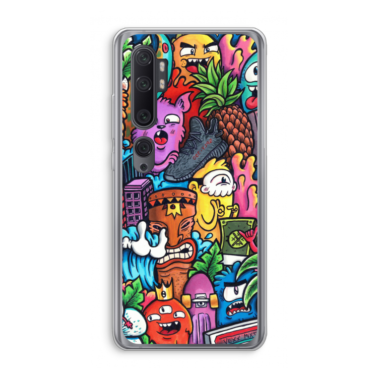Vexx Mixtape: Xiaomi Mi Note 10 Pro Transparant Hoesje