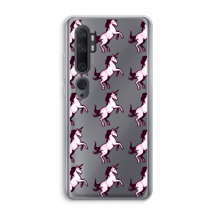 Musketon Unicorn: Xiaomi Mi Note 10 Pro Transparant Hoesje