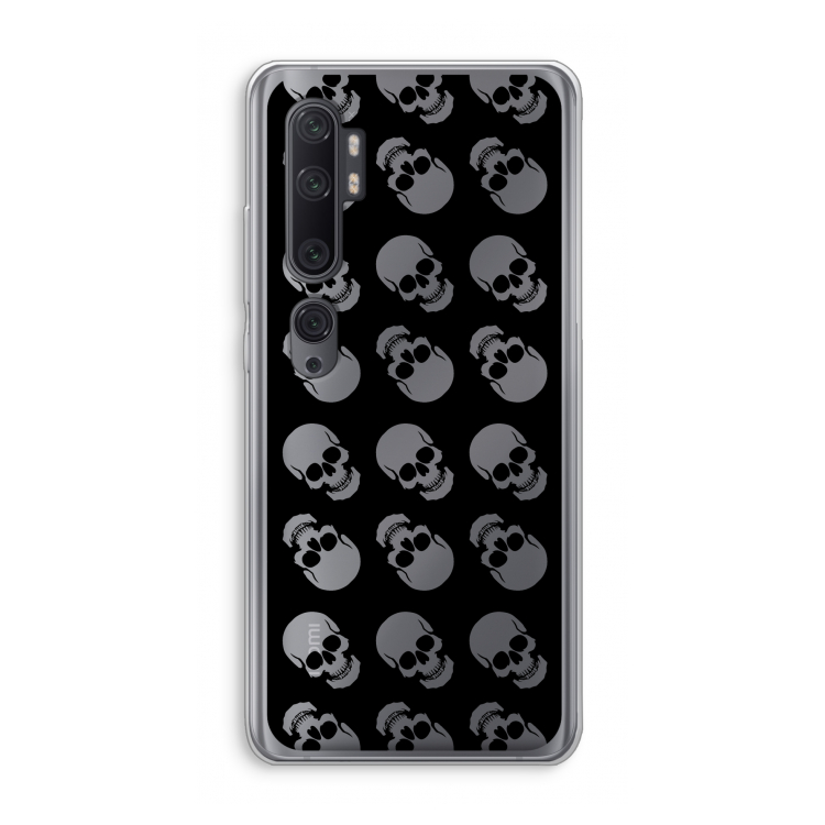 Musketon Skulls: Xiaomi Mi Note 10 Pro Transparant Hoesje