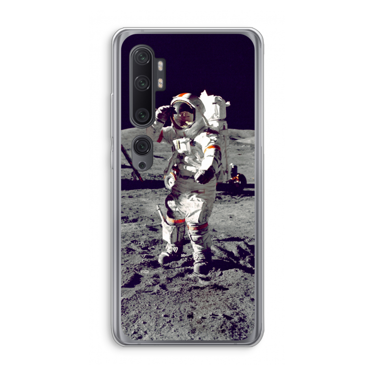 Spaceman: Xiaomi Mi Note 10 Pro Transparant Hoesje