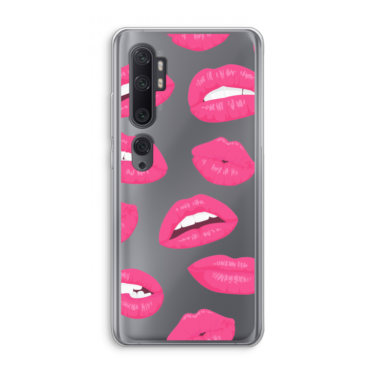 Bite my lip: Xiaomi Mi Note 10 Pro Transparant Hoesje