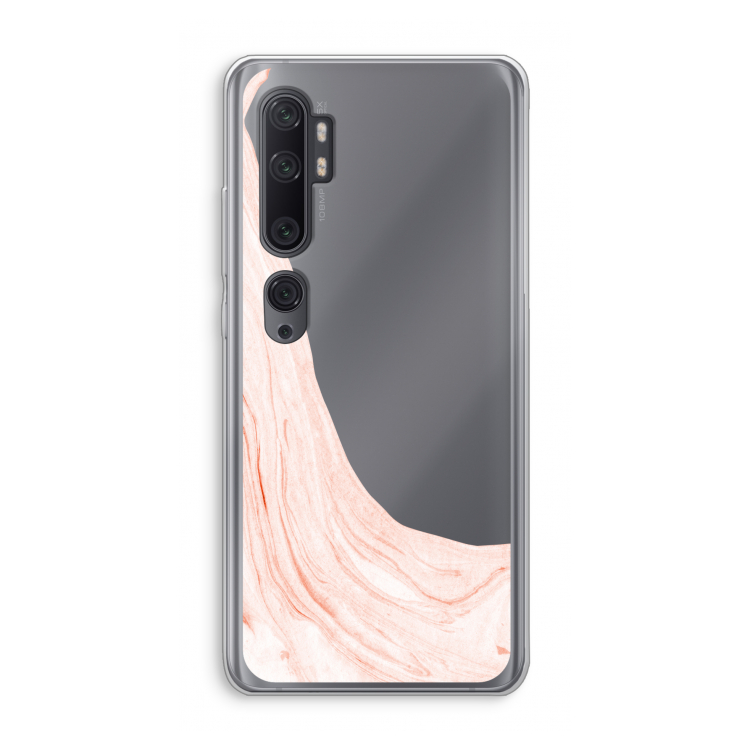 Peach bath: Xiaomi Mi Note 10 Pro Transparant Hoesje