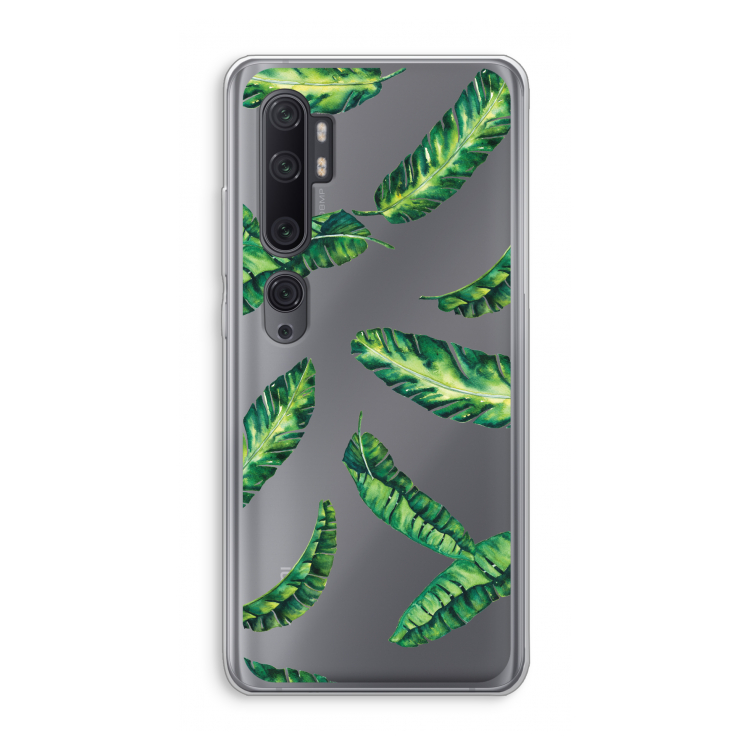 Lange bladeren: Xiaomi Mi Note 10 Pro Transparant Hoesje