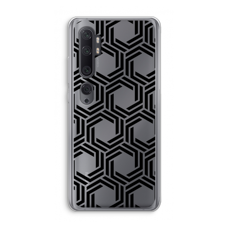 Geometrisch patroon: Xiaomi Mi Note 10 Pro Transparant Hoesje