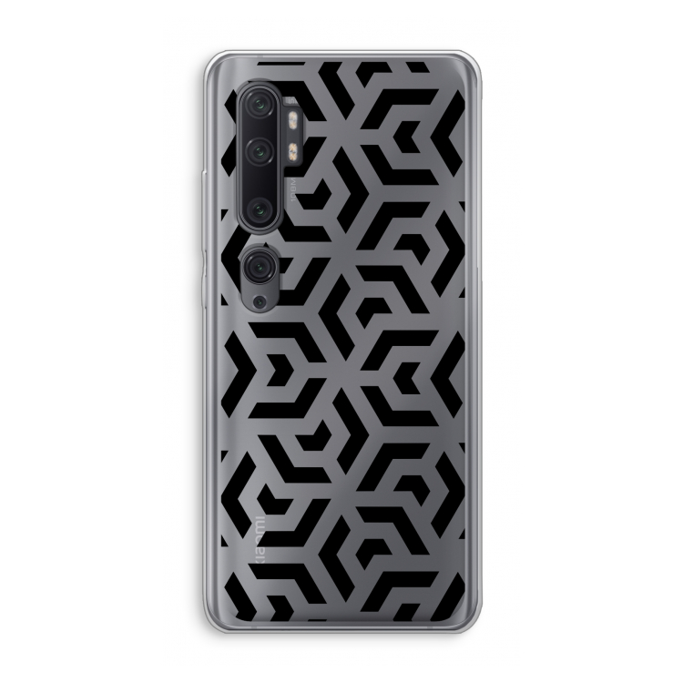 Crazy pattern: Xiaomi Mi Note 10 Pro Transparant Hoesje