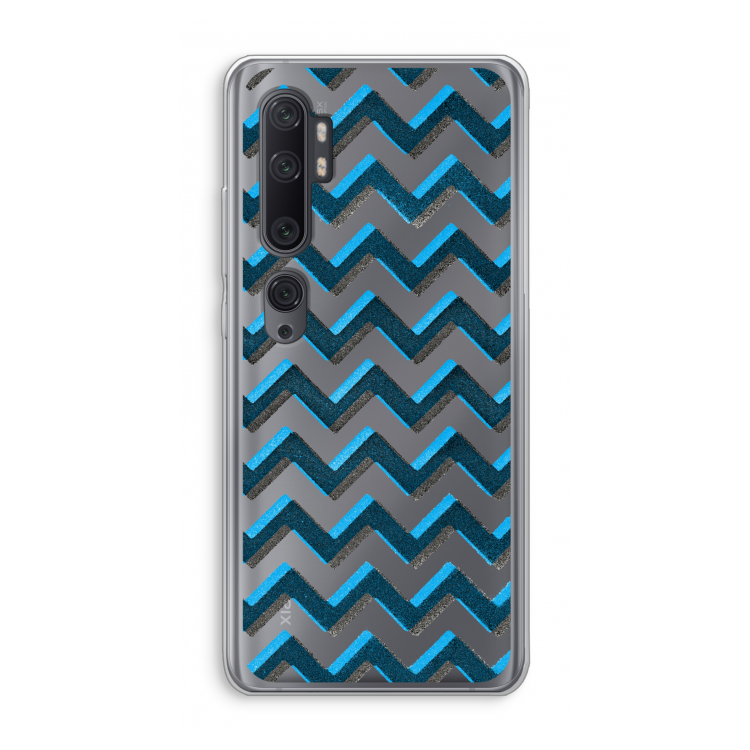 Onderbroken lijn: Xiaomi Mi Note 10 Pro Transparant Hoesje