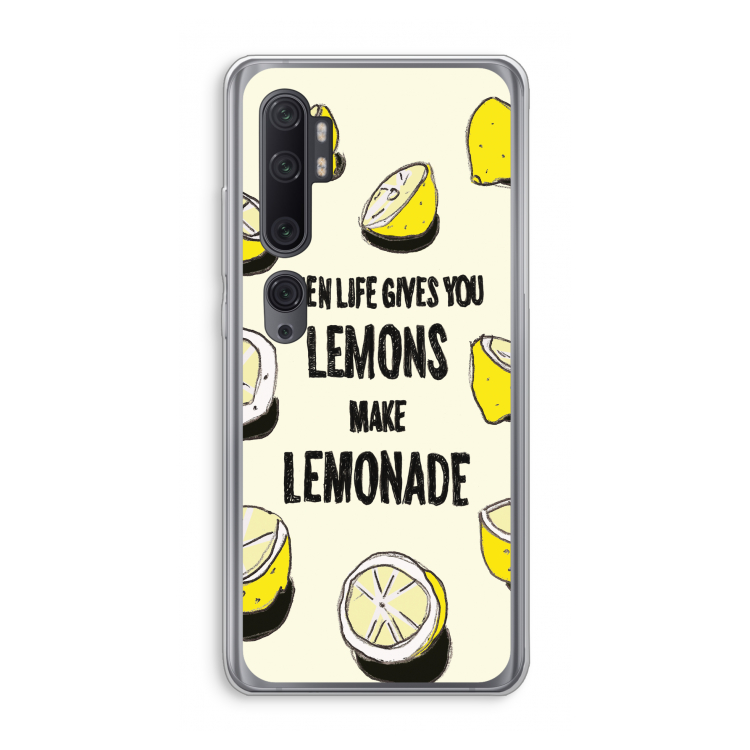 Lemonade: Xiaomi Mi Note 10 Pro Transparant Hoesje