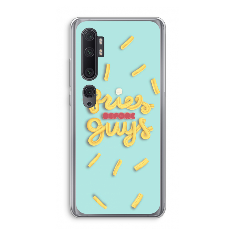 Always fries: Xiaomi Mi Note 10 Pro Transparant Hoesje