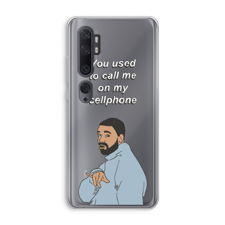 Hotline bling: Xiaomi Mi Note 10 Pro Transparant Hoesje