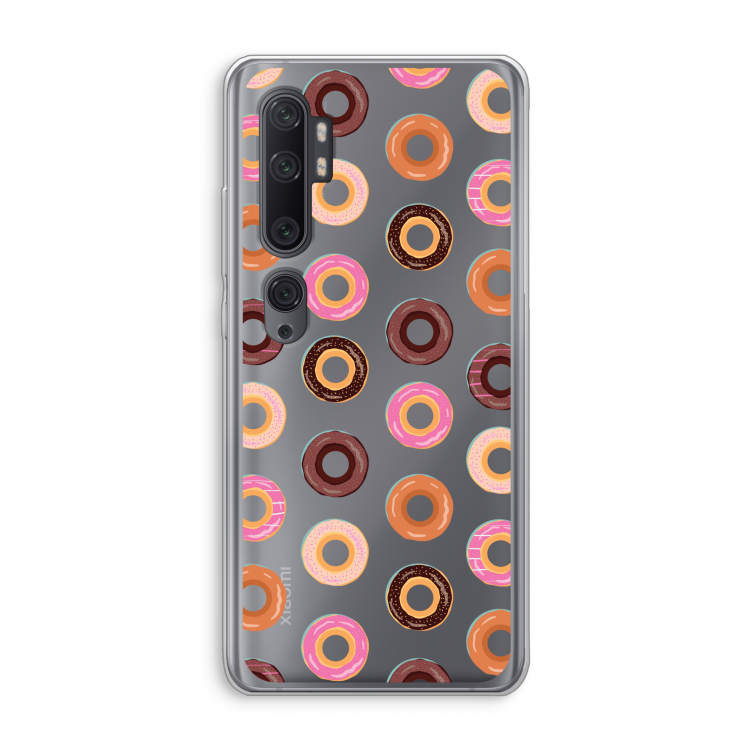 Donuts: Xiaomi Mi Note 10 Pro Transparant Hoesje