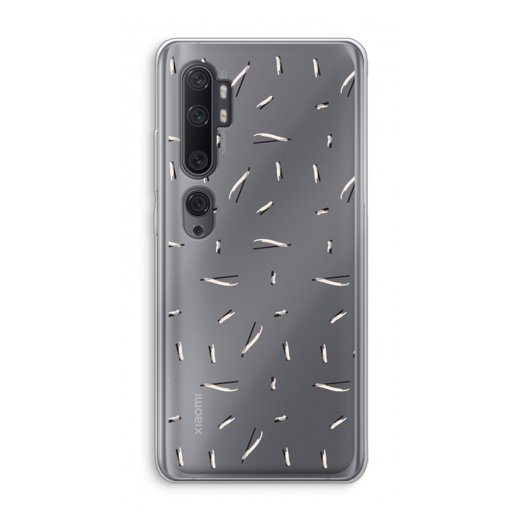 Hipster stripes: Xiaomi Mi Note 10 Pro Transparant Hoesje