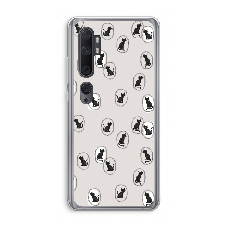 Miauw: Xiaomi Mi Note 10 Pro Transparant Hoesje