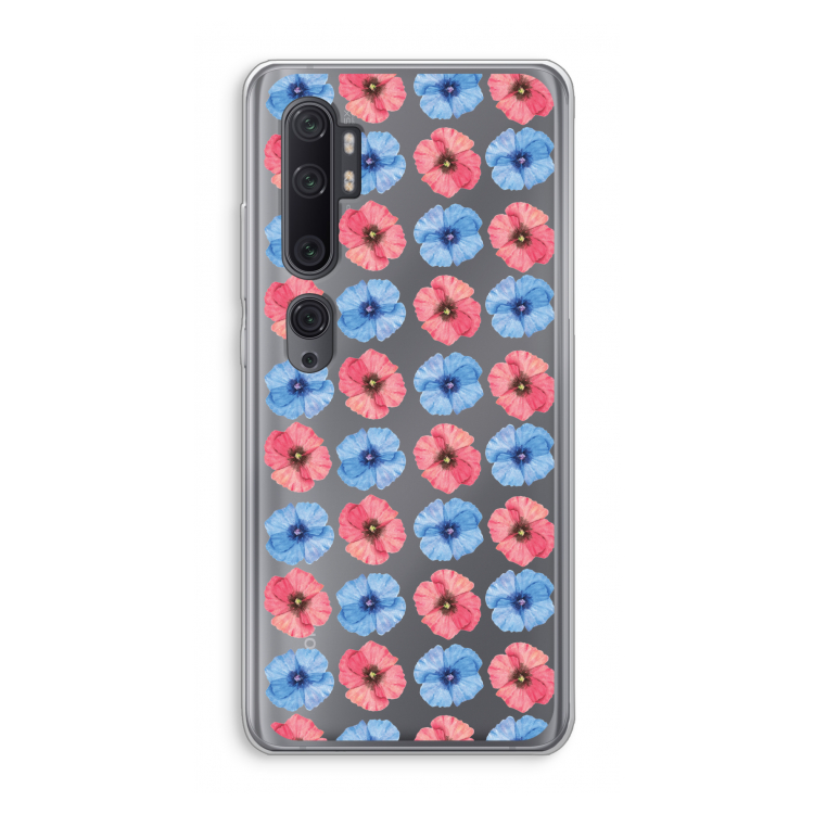 Klaproosjes: Xiaomi Mi Note 10 Pro Transparant Hoesje