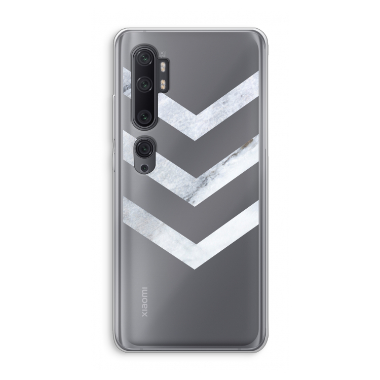 Marmeren pijlen: Xiaomi Mi Note 10 Pro Transparant Hoesje