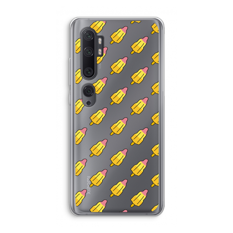 Waterijsjes: Xiaomi Mi Note 10 Pro Transparant Hoesje